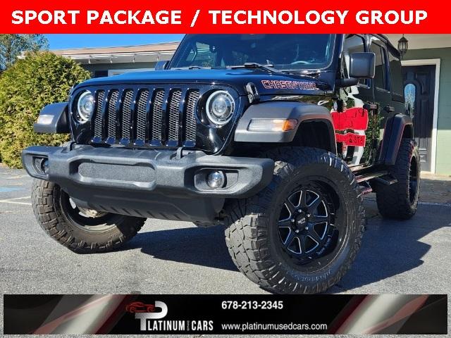 Used 2021 Jeep Wrangler Unlimited Sport S For Sale (Sold) | Platinum ...